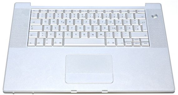Original Apple Topcase & Tastatur Deutsch & Trackpad MacBook Pro 15" A1226-0