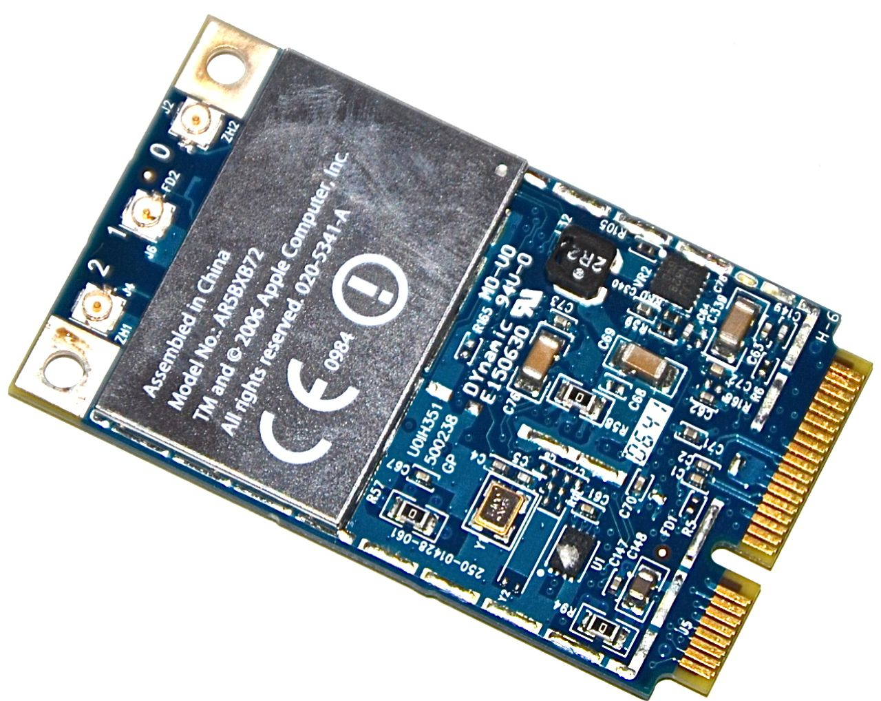 Original Apple AirPort / Bluetooth Karte AR5BXB72 MacBook Pro 15" Model A1211 -0 Original Apple AirPort / Bluetooth Karte AR5BXB72 MacBook Pro 15" Model A1211 -0