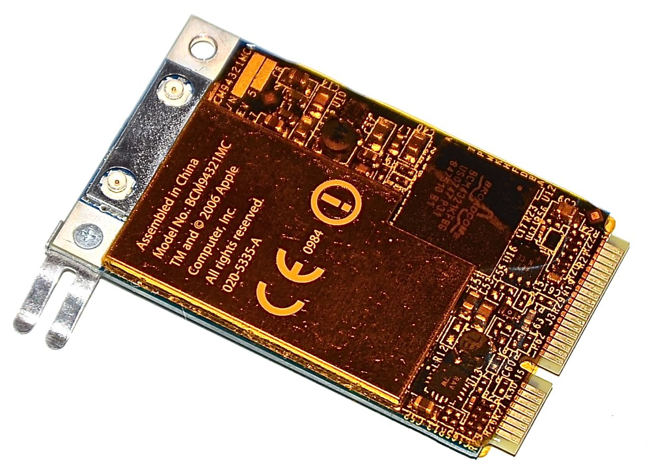 MacBook Pro 17" Airport Karte BCM94321MC 607-5053-A Model A1261-0 MacBook Pro 17" Airport Karte BCM94321MC 607-5053-A Model A1261-1006