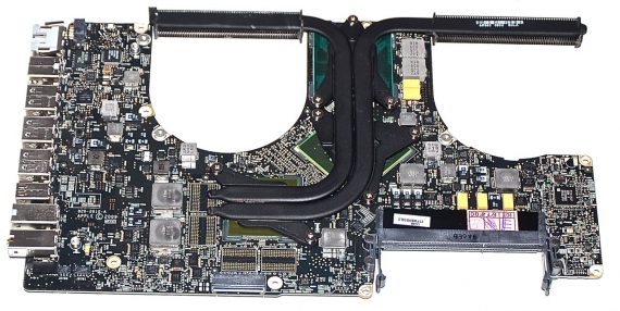 MacBook Pro 17" Logicboard Mainboard 2,8GHz 820-2610-A Model A1297 Early / Mid 2009-0