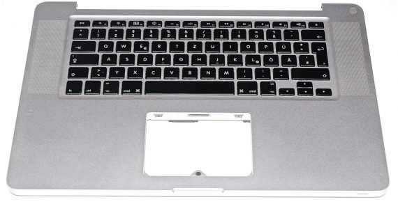 Original Apple Topcase / Tastatur Deutsch MacBook Pro 15" Model A1286 Mid 2009 -0