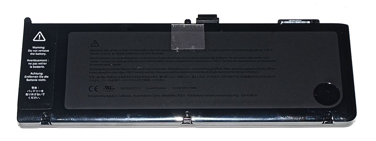 Original  Akku / Batterie 135 Ladezyklen MacBook Pro 15" Model A1321 Mid 2009-0 Original Akku / Batterie 135 Ladezyklen MacBook Pro 15" Model A1321 Mid 2009-0