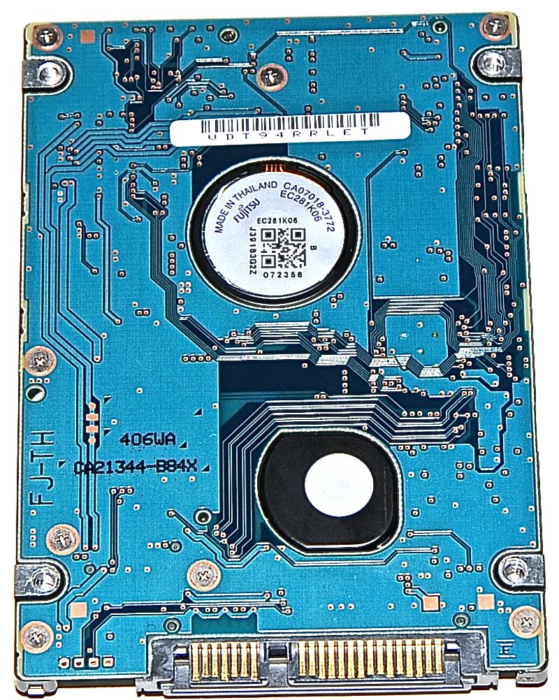 Hard Drive Festplatte 2,5" SATA  Fujitsu 160GB MHZ2160BH -0 Hard Drive Festplatte 2,5" SATA Fujitsu 160GB MHZ2160BH -1318