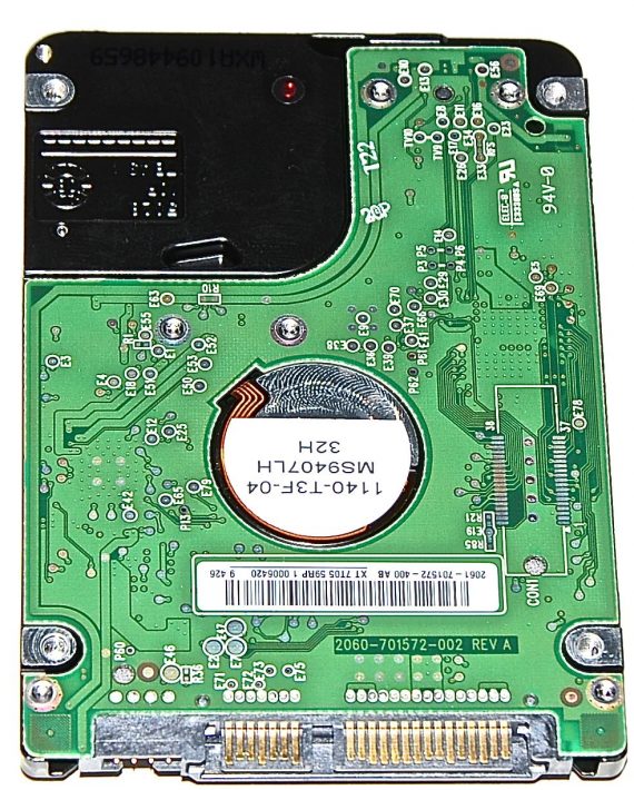 Hard Drive Festplatte 2,5" SATA WD Western Digital 500GB WD5000BEVT-60ZAT1-1384