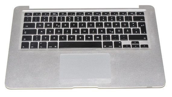 Original Apple Topcase & Tastatur Deutsch & Trackpad MacBook Air 13" Late 2008 / Mid 2009 A1304 -0