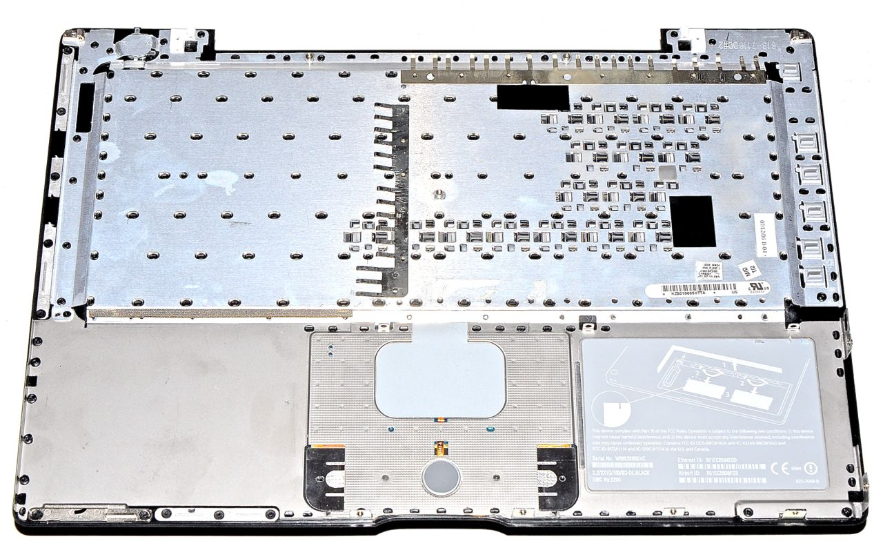 Topcase Tastatur Trackpad für MacBook 13"  A1181 Early 2008-0 Topcase Tastatur Trackpad für MacBook 13" A1181 Early 2008-2760