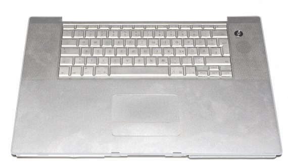 Topcase & Tastatur & Trackpad für PowerBook G4 17" 1,67GHz A1139-0