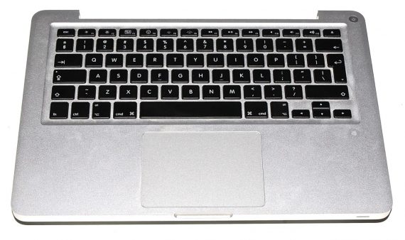 Original Apple Topcase & Tastatur & Trackpad Englisch MacBook Unibody 13" Late 2008 / Mid 2008 A1278 -0