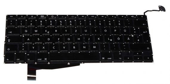 Original Apple Tastatur Keyboard Deutsch MacBook Pro 15" Model A1286 Late 2008 / Early 2009-0