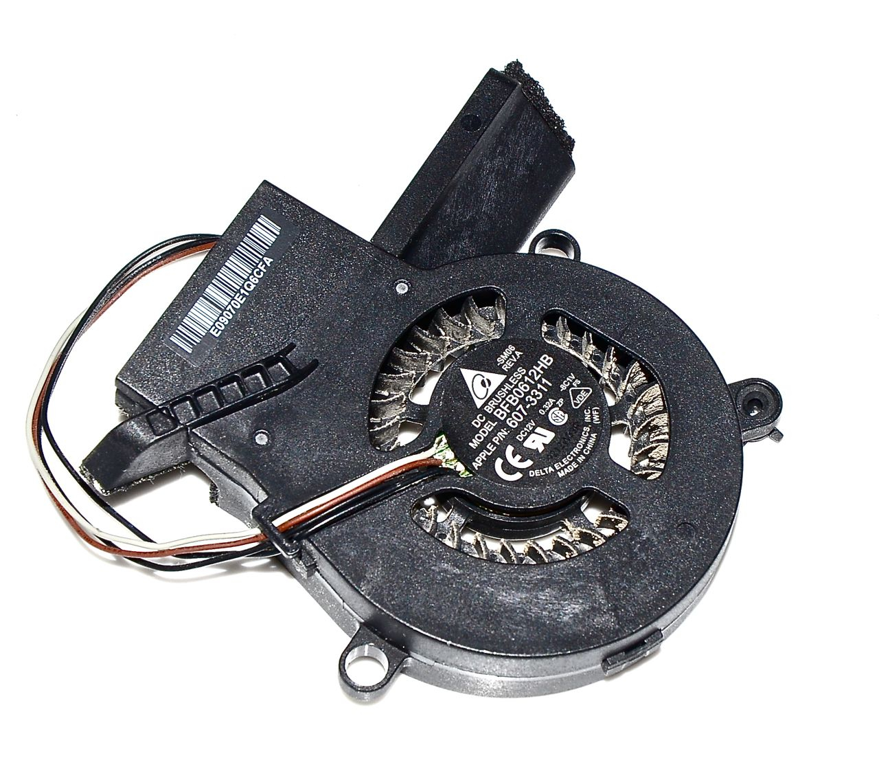 Apple Hard Drive Fan Lüfter BFB0612HB 607-3311 iMac 20" A1224 Early 2009 922-8843-0 Apple Hard Drive Fan Lüfter BFB0612HB 607-3311 iMac 20" A1224 Early 2009 922-8843-0