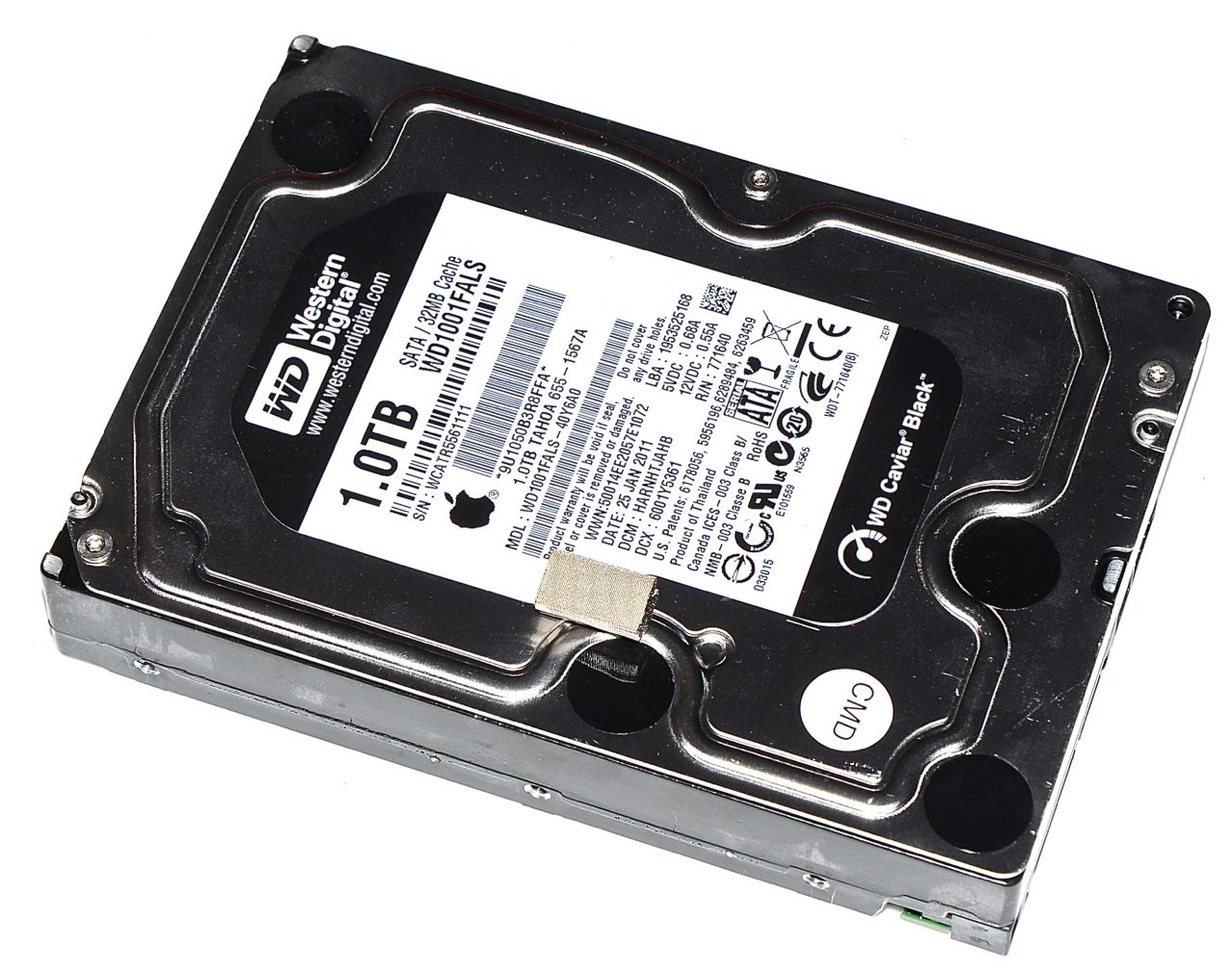 Festplatte Western Digital 1TB WD1001FALS 655-1567A  iMac 21.5" A1311 Mid 2010-0 Festplatte Western Digital 1TB WD1001FALS 655-1567A iMac 21.5" A1311 Mid 2010-0