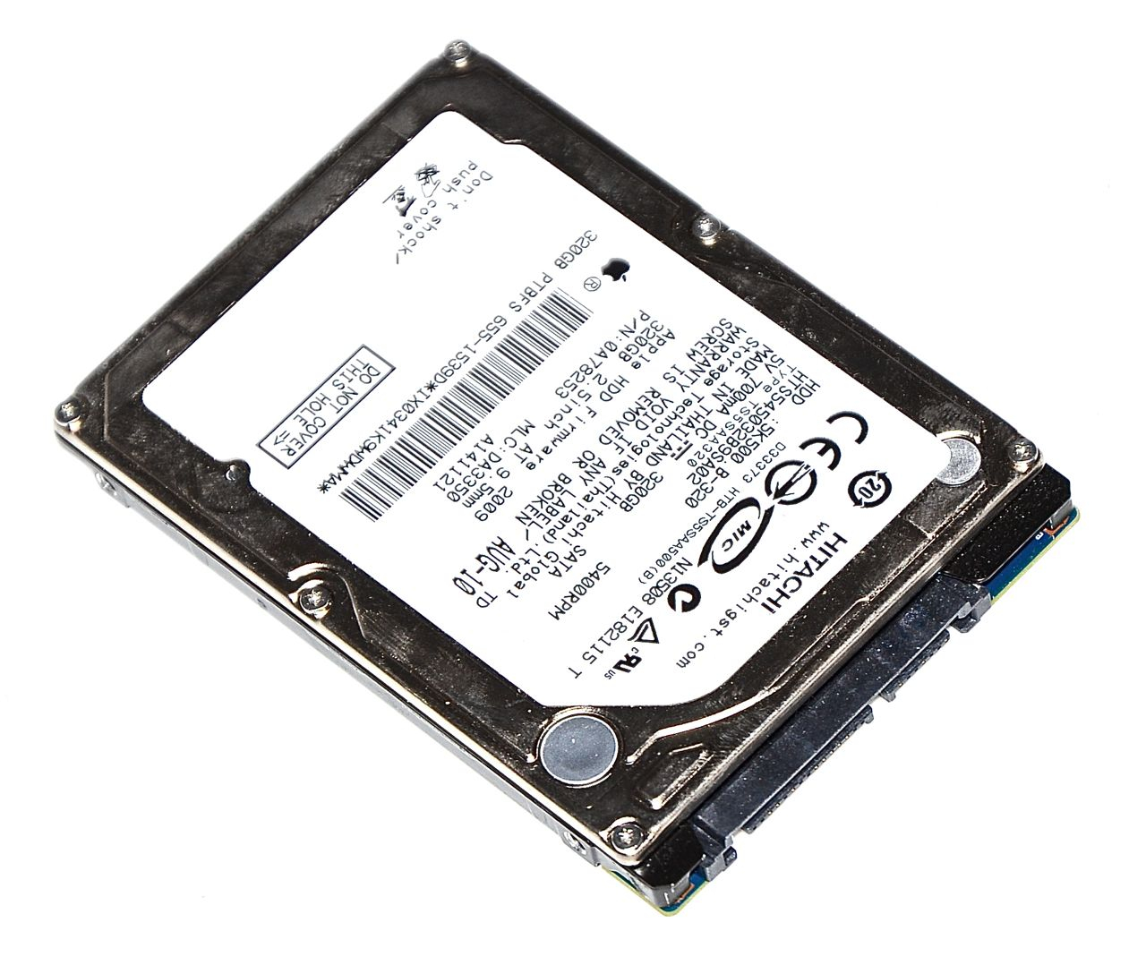 Festplatte 2,5" SATA Hitachi 320GB HTS545032B9SA02 MacBook 13" A1181 Core 2 Duo Late 2006 -0 Festplatte 2,5" SATA Hitachi 320GB HTS545032B9SA02 MacBook 13" A1181 Core 2 Duo Late 2006 -0