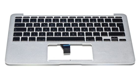 Original Apple Topcase Tastatur Deutsch MacBook Air 11" Model A1370 Late 2010 661-5739-0