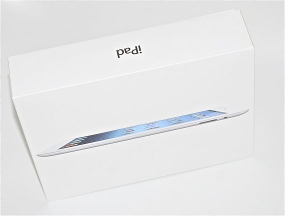 Verpackung OVP Karton für iPad 3 Model A1430-4654