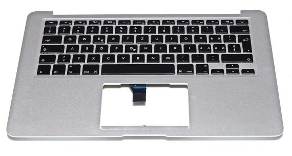 Original Apple Topcase Tastatur Schweizer MacBook Air 13" A1369 Mid 2011 661-5735, 661-6059-0