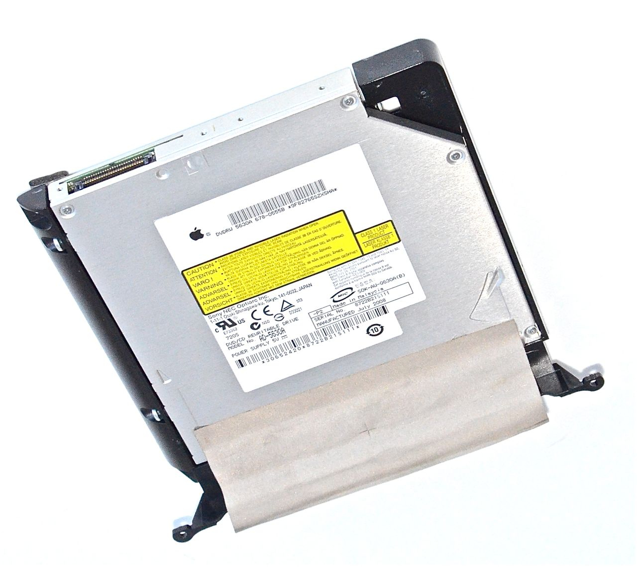 Super Drive Laufwerk AD-5630A 678-0555B iMac 24" Mid 2008 Model A1225 -0 Super Drive Laufwerk AD-5630A 678-0555B iMac 24" Mid 2008 Model A1225 -0