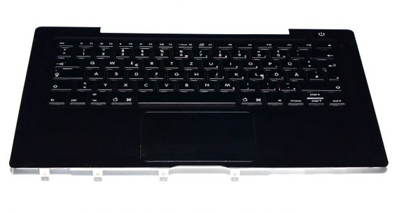 Topcase Tastatur Trackpad Deusch MacBook 13" A1181 Core 2 Duo Late 2006 -0