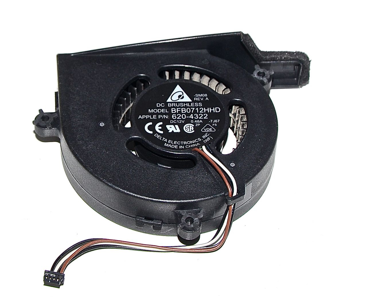 Laufwerk Fan / Lüfter BFB0712HHD 620-4322 iMac 24" Mid 2008 Model A1225 -0 Laufwerk Fan / Lüfter BFB0712HHD 620-4322 iMac 24" Mid 2008 Model A1225 -0