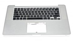 Original Apple Topcase / Tastatur Englisch MacBook Pro 15" Model A1286 Mid 2009 -0