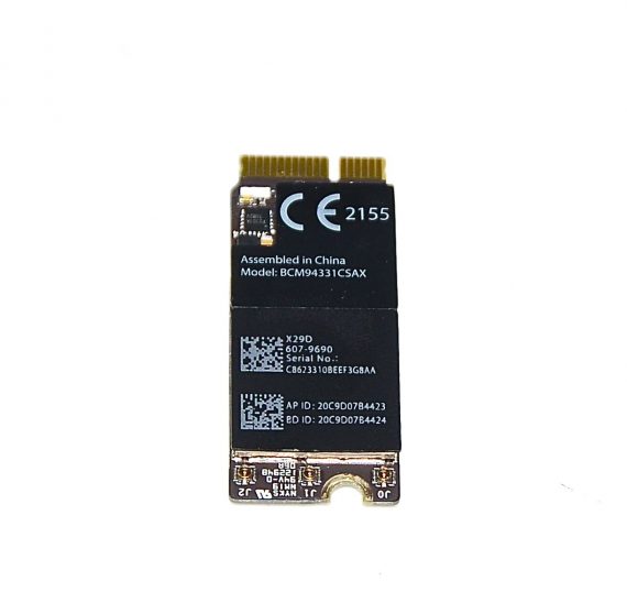 Airport / Bluetooth Karte BCM94331CSAX 607-9690 MacBook Pro 13" Retina Late 2012 / Early 2013 Model A1425 -0