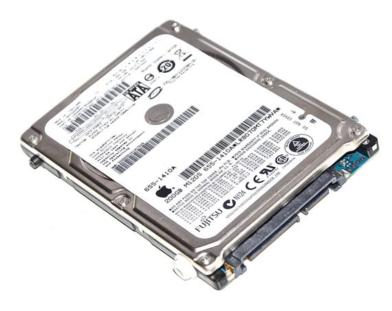 Hard Drive Festplatte 2,5" SATA Fujitsu 200GB MHY2200BH 655-1410A MacBook Pro 15" A1260-0