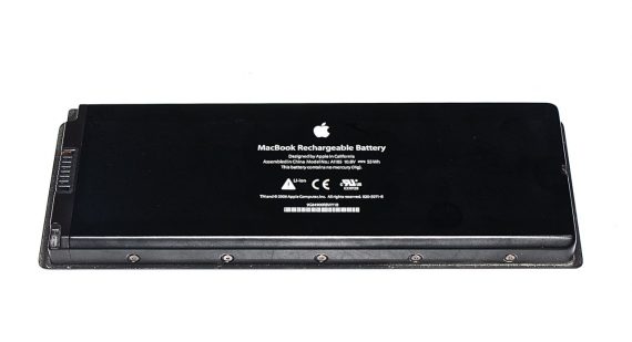 Original Apple Akku / Batterie A1185 672 Ladezyklen Batteriezustand 3435 von 8020 mAh (68 %) für MacBook 13" Mid 2007 A1181 Schwarz-0