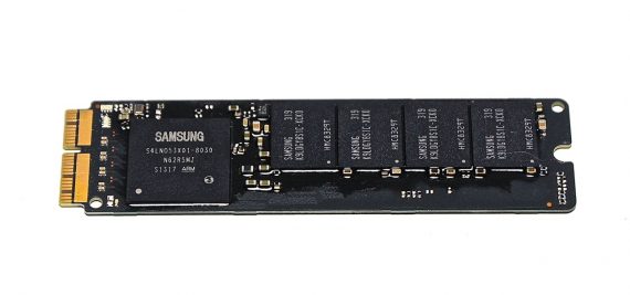 Original Apple SSD Samsung 128GB MZ-JPU128T/0A2 655-1802A MacBook Air 13" Model A1466 Mid 2013 661-7456-6195