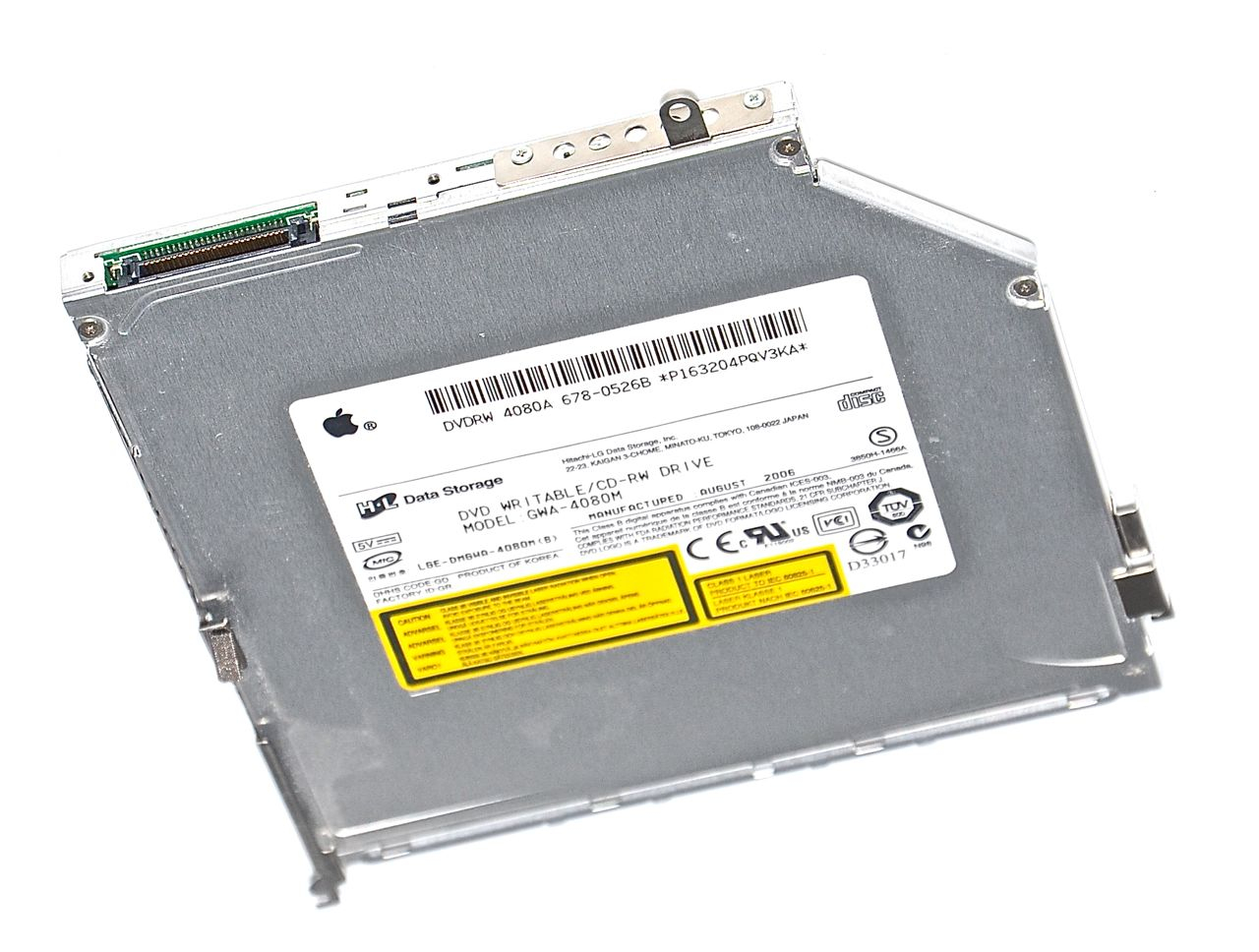 Original Apple SuperDrive / Laufwerk GWA-4080M 678-0526B MacBook Pro 15" A1150 -0 Original Apple SuperDrive / Laufwerk GWA-4080M 678-0526B MacBook Pro 15" A1150 -0
