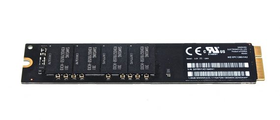 Original Apple SAMSUNG 128GB SSD MZ-EPC1280/0A2 655-1770A MacBook Air 13" Mid 2012 A1466 -6701