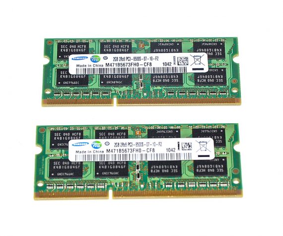 Samsung Arbeitsspeicher 4GB (2GB x2GB) PC3-8500 DDR3 1066Mhz Mac Mini A1347 Mid 2010 -0
