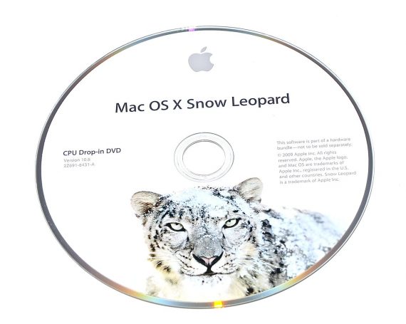 Original Apple DVD MAC OS X Version 10.6 Snow Leopard 2Z961-6431-A -0