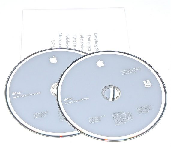 Original Apple Restore DVD MAC OS X iMac 2010 version 10.6.4 2Z961-6781-A -0
