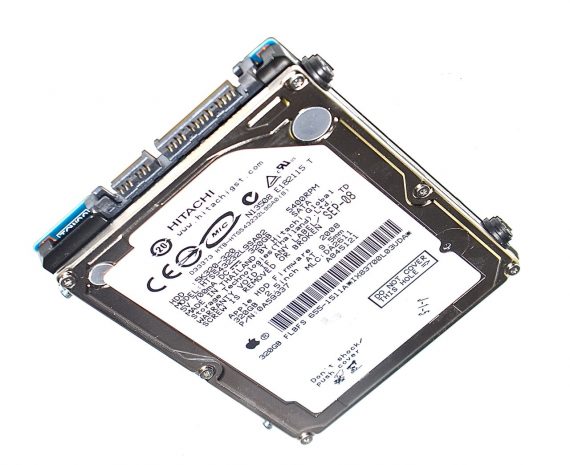 MacBook Pro 17" Festplatte 2,5" SATA Hitachi 320GB HTS543232L9SA02 655-1511A Model A1261-0