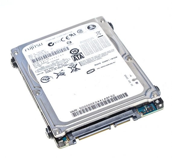 Original Apple Festplatte 2,5" SATA Fujitsu 160GB MHZ2160BJ G2 MacBook Pro 15" A1150 -0