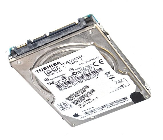 Festplatte TOSHIBA 320GB MK3255GSXF 655-1551D Mac Mini A1347 Mid 2010 -0