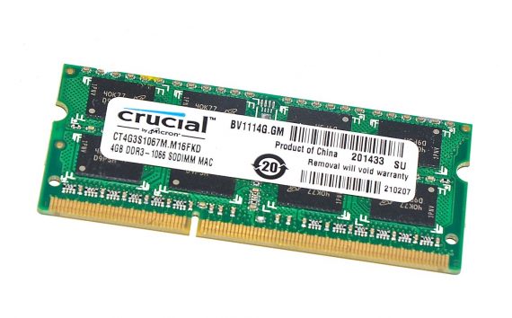 Arbeitsspeicher RAM Crucial PC3-10600 DDR3 1333MHz 4GB-0