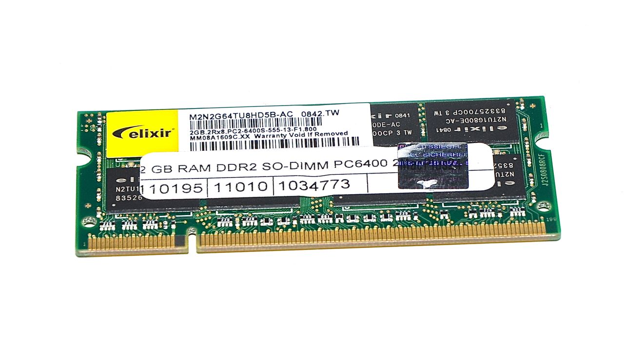 Arbeitsspeicher RAM elixir PC2-6400 DDR2 800MHz 2GB-0