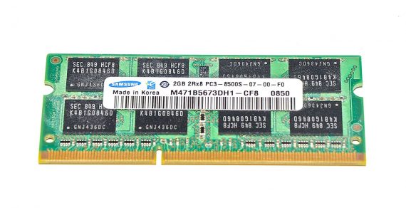Arbeitsspeicher RAM Samsung PC3-8500 DDR3 1066MHz 2GB-0