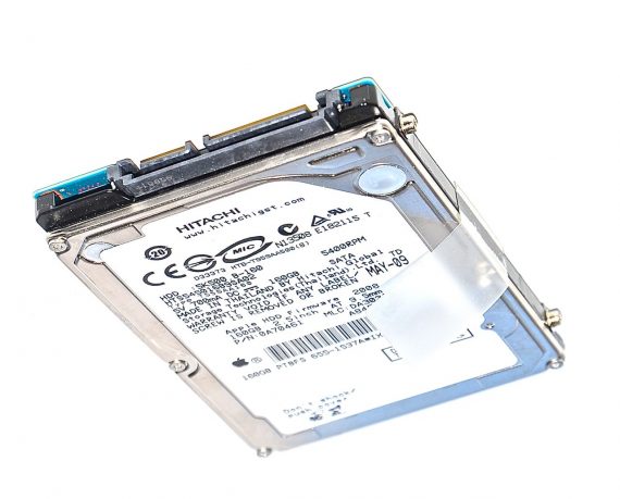 Festplatte 2,5" SATA HITACHI 160GB 655-1537A MacBook Pro 13" A1278 ( Mid 2009 / Mid 2010 ) -0