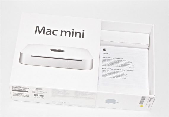 Original Apple Originalve​rpackung OVP Mac Mini A1347 Mid 2010 -0