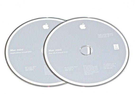 Apple Restore 2 DVD MAC OS X 10.6.3 Mac Mini A1347 Mid 2010 -0