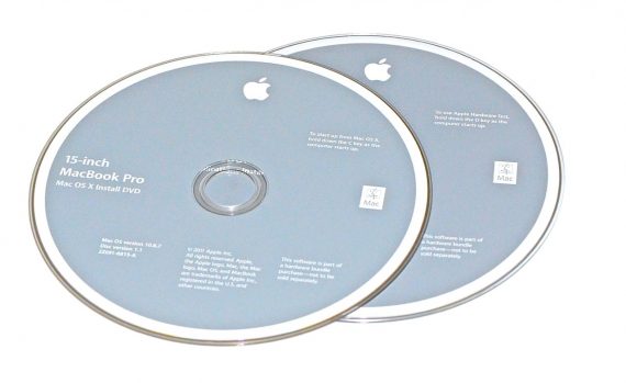 Original Apple 2 DVD MAC OS X 10.6.7 Snow Leopard MacBook Pro Unibody 15" Early 2011 / Late 2011 A1286-0