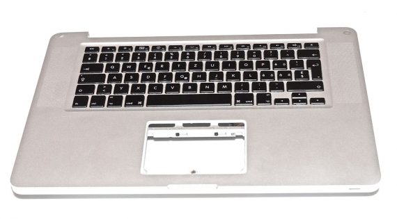 Original Apple Topcase / Tastatur Deutsch / Schweiz MacBook Pro 15" Model A1286 Late 2008 / Early 2009-0