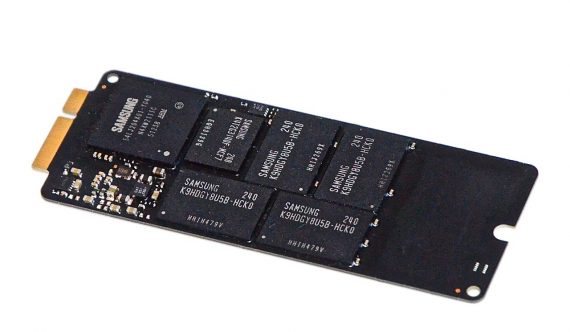 Original Apple SSD Samsung 128GB MZ-DPC128T/0A2 655-1793A MacBook Pro 13" Retina Late 2012 / Early 2013 Model A1425 -7705