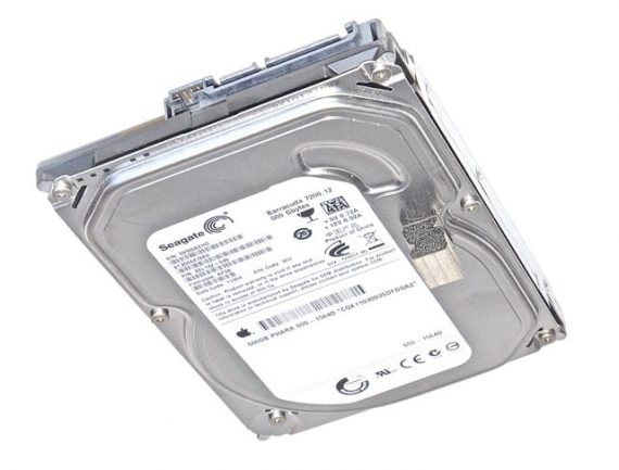 Original Apple Festplatte Seagate 500GB ST3500418AS 655-1564D iMac 21.5" A1311 Mid 2011-0