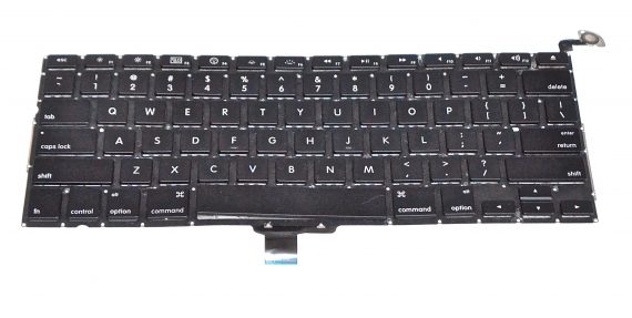 Original Apple Tastatur Englisch MacBook Pro 13" A1278 ( Mid 2009 / Mid 2010 ) -0