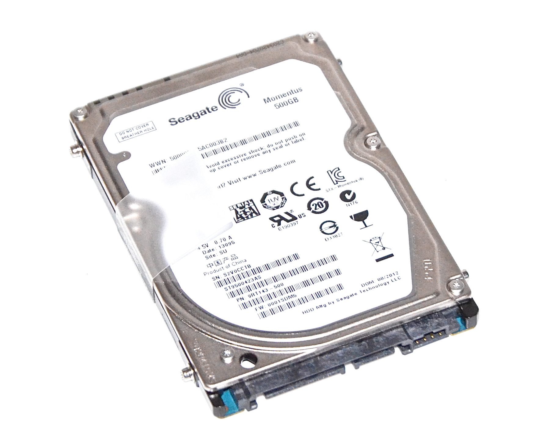 Original Apple Festplatte 2,5" SATA Seagate 500GB ST9500423AS MacBook Pro 13" A1278 ( Mid 2009 / Mid 2010 ) -0 Original Apple Festplatte 2,5" SATA Seagate 500GB ST9500423AS MacBook Pro 13" A1278 ( Mid 2009 / Mid 2010 ) -0
